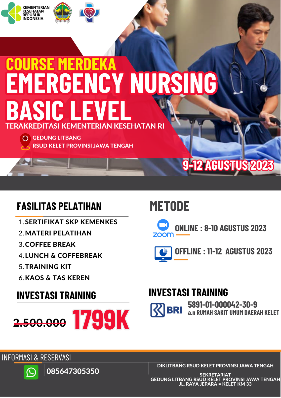Pelatihan Emergency Basic Nurse