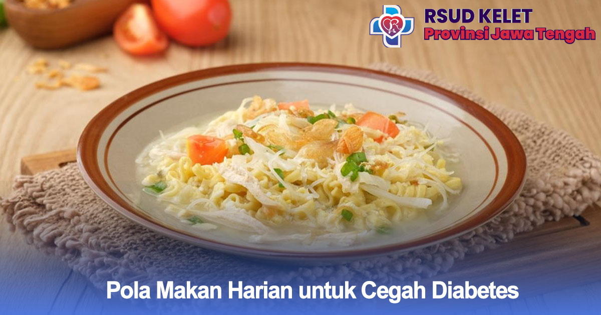 Dokter RSUD KELET menyarankan agar masyarakat menggunakan pedoman “Isi Piringku”, yakni setengah piring berisi buah dan sayur, seperempat piring karbohidrat, dan seperempat piring protein. Panduan ini terbukti membantu menjaga kadar gula darah tetap terkendali.