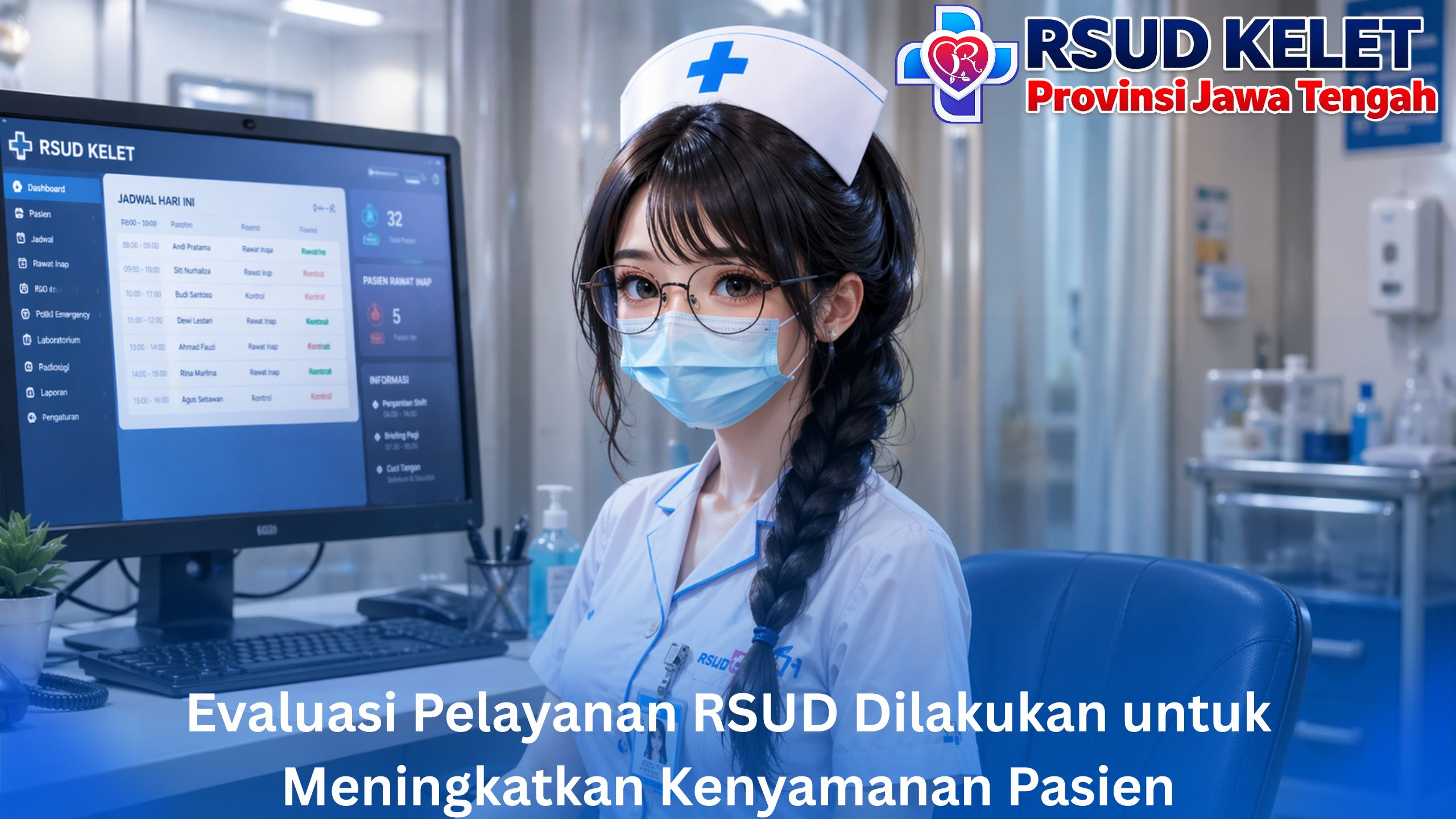Evaluasi Pelayanan RSUD Dilakukan untuk Meningkatkan Kenyamanan Pasien