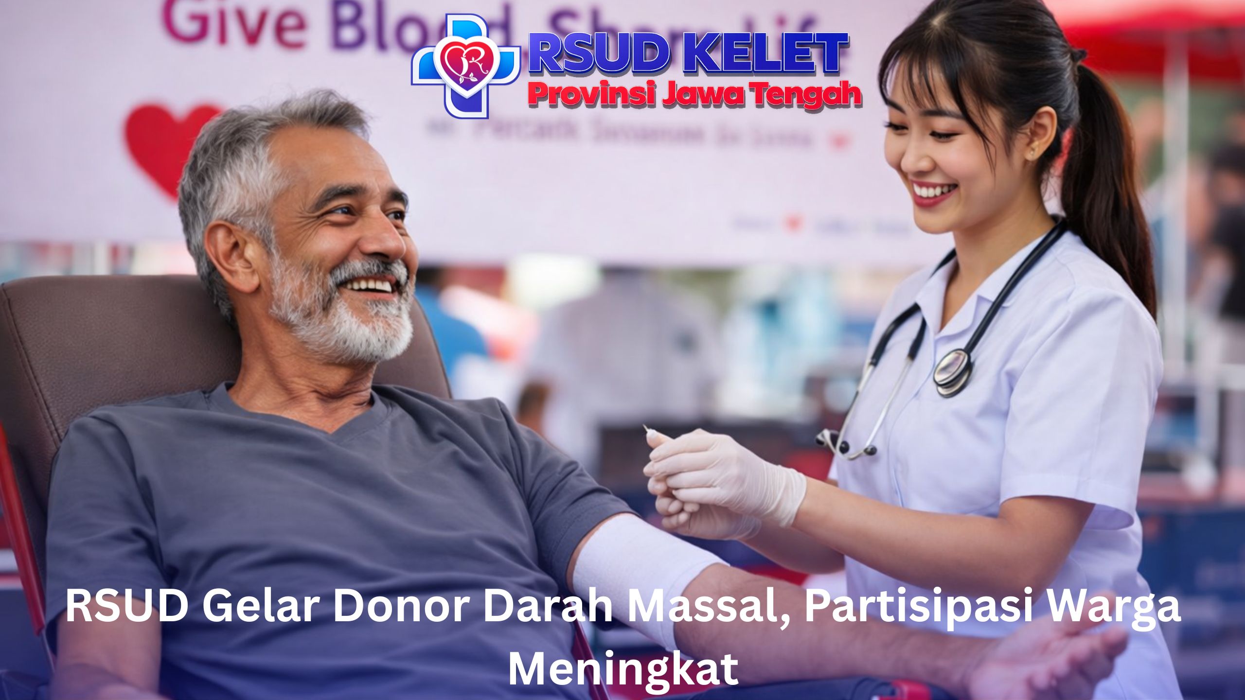 RSUD Gelar Donor Darah Massal, Partisipasi Warga Meningkat