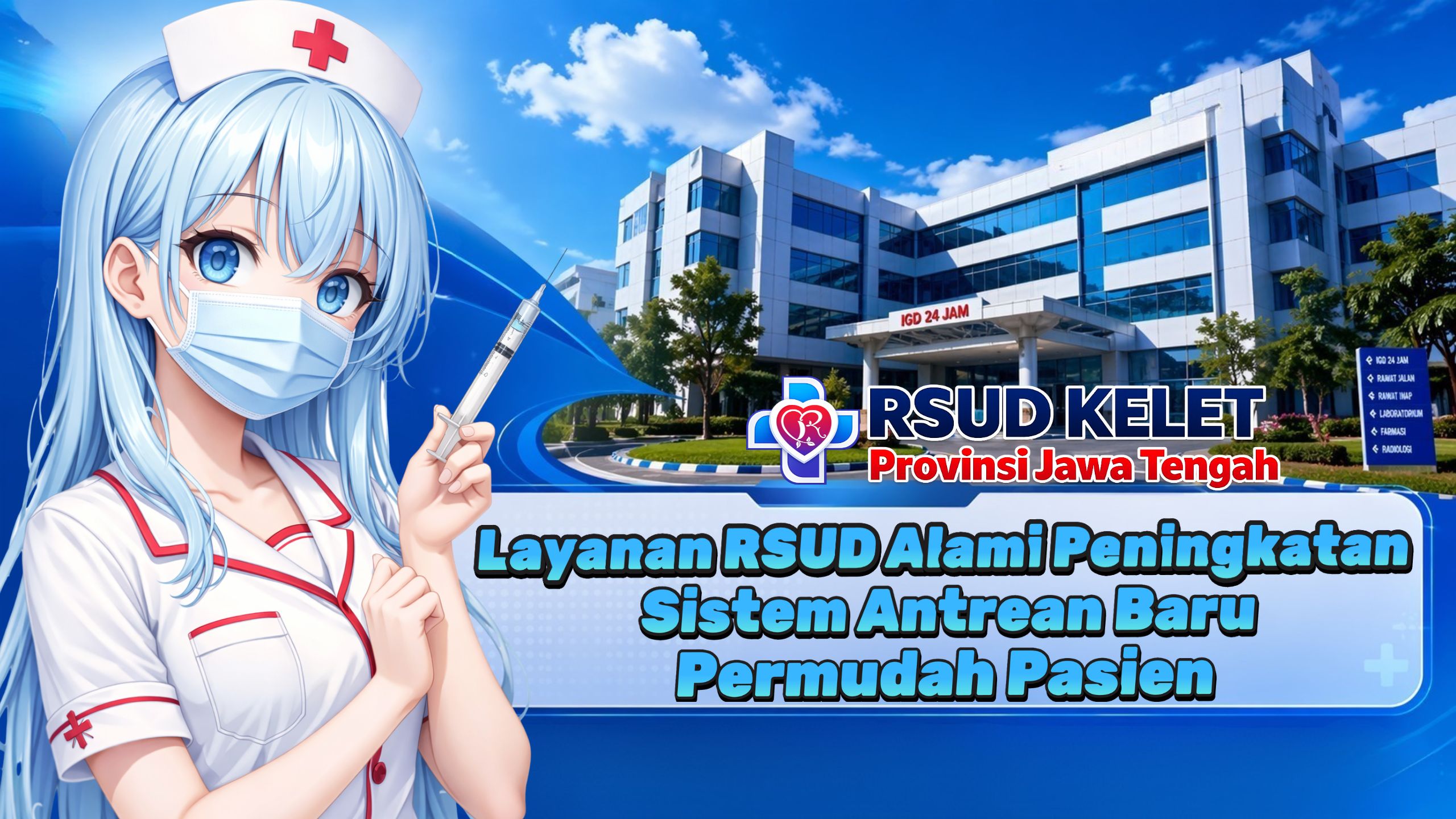 Layanan RSUD Alami Peningkatan, Sistem Antrean Baru Permudah Pasien