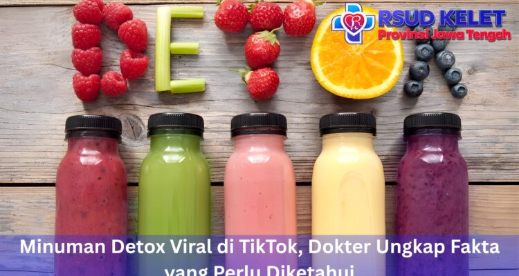 Minuman Detox Viral di TikTok, Dokter Ungkap Fakta yang Perlu Diketahui