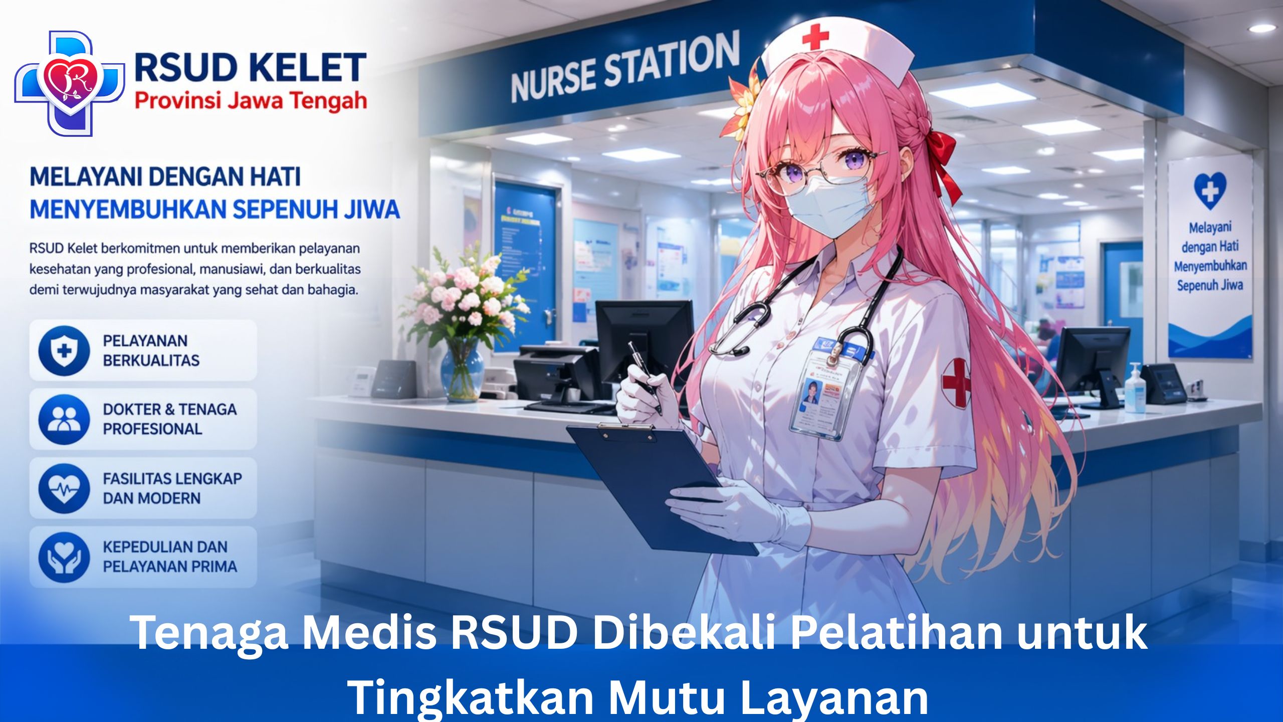 Tenaga Medis RSUD Dibekali Pelatihan untuk Tingkatkan Mutu Layanan