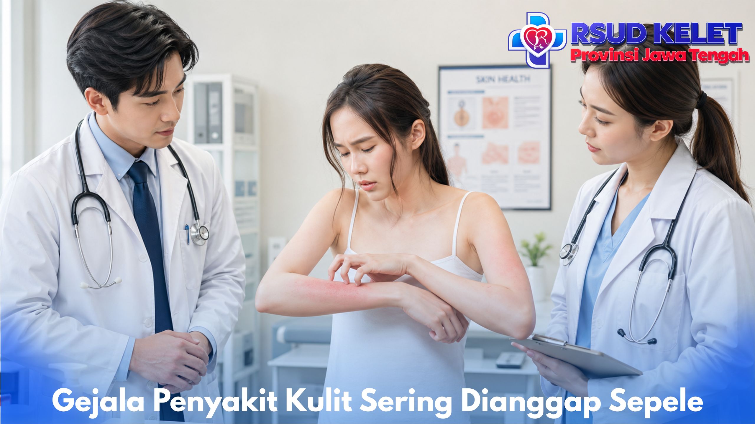 Gejala Penyakit Kulit Sering Dianggap Sepele