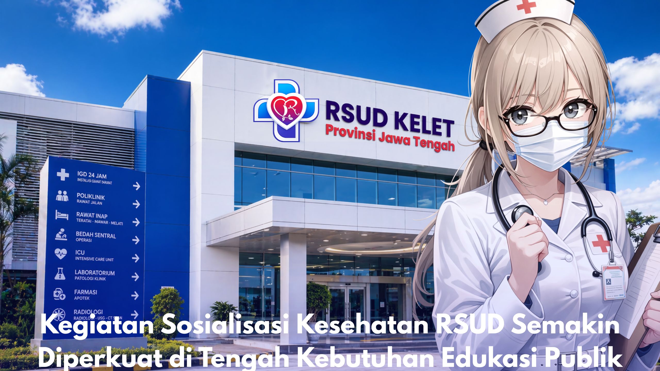 Kegiatan Sosialisasi Kesehatan RSUD Semakin Diperkuat di Tengah Kebutuhan Edukasi Publik