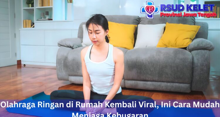 Olahraga Ringan di Rumah Kembali Viral, Ini Cara Mudah Menjaga Kebugaran