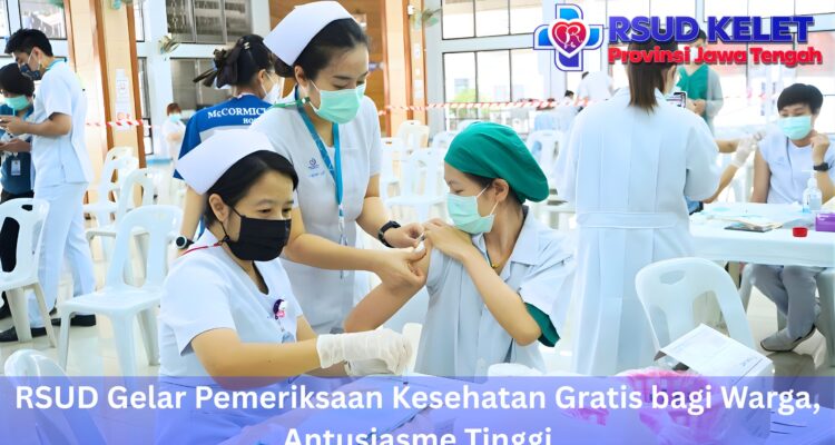 RSUD Gelar Pemeriksaan Kesehatan Gratis bagi Warga, Antusiasme Tinggi