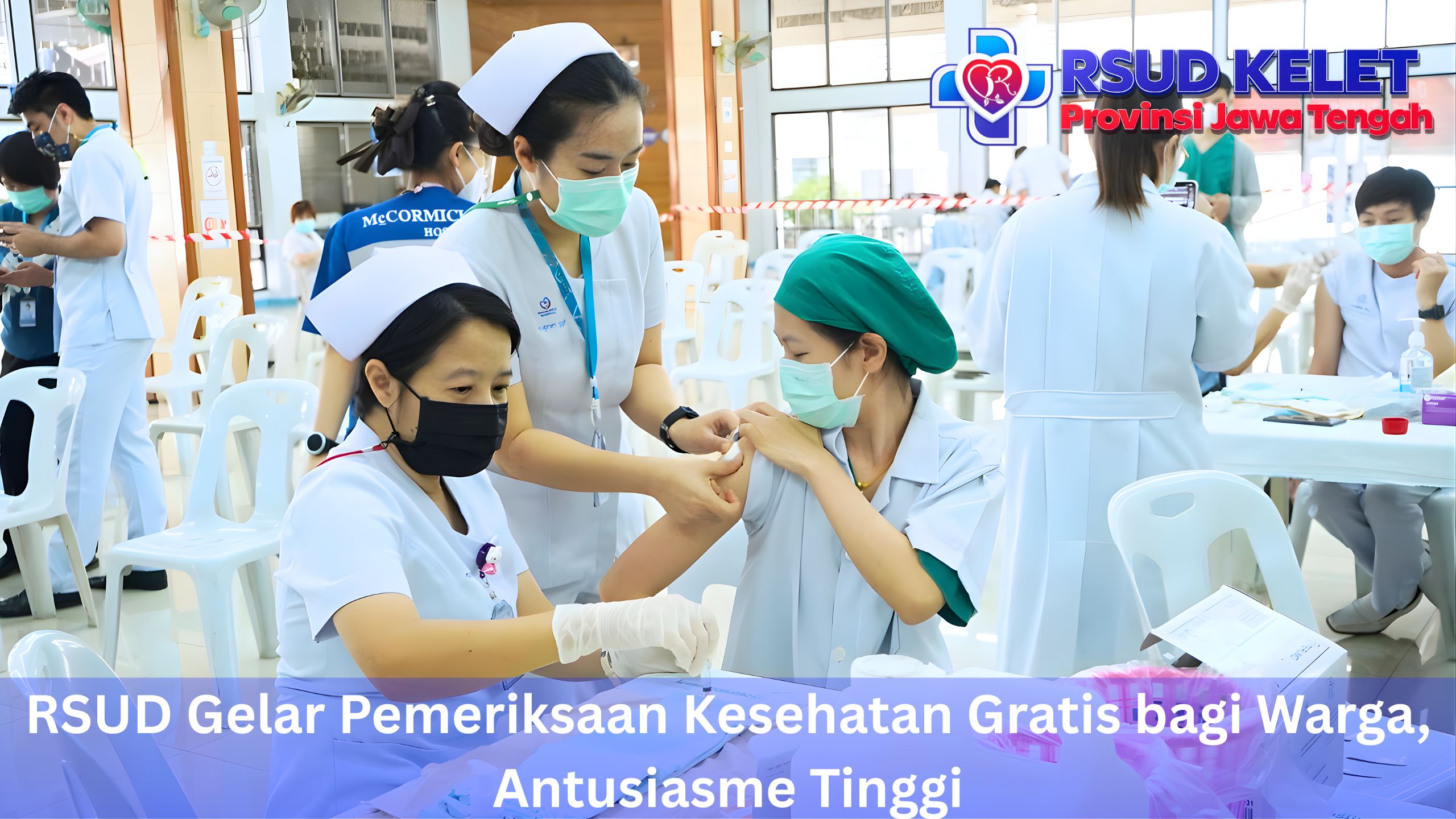 RSUD Gelar Pemeriksaan Kesehatan Gratis bagi Warga, Antusiasme Tinggi