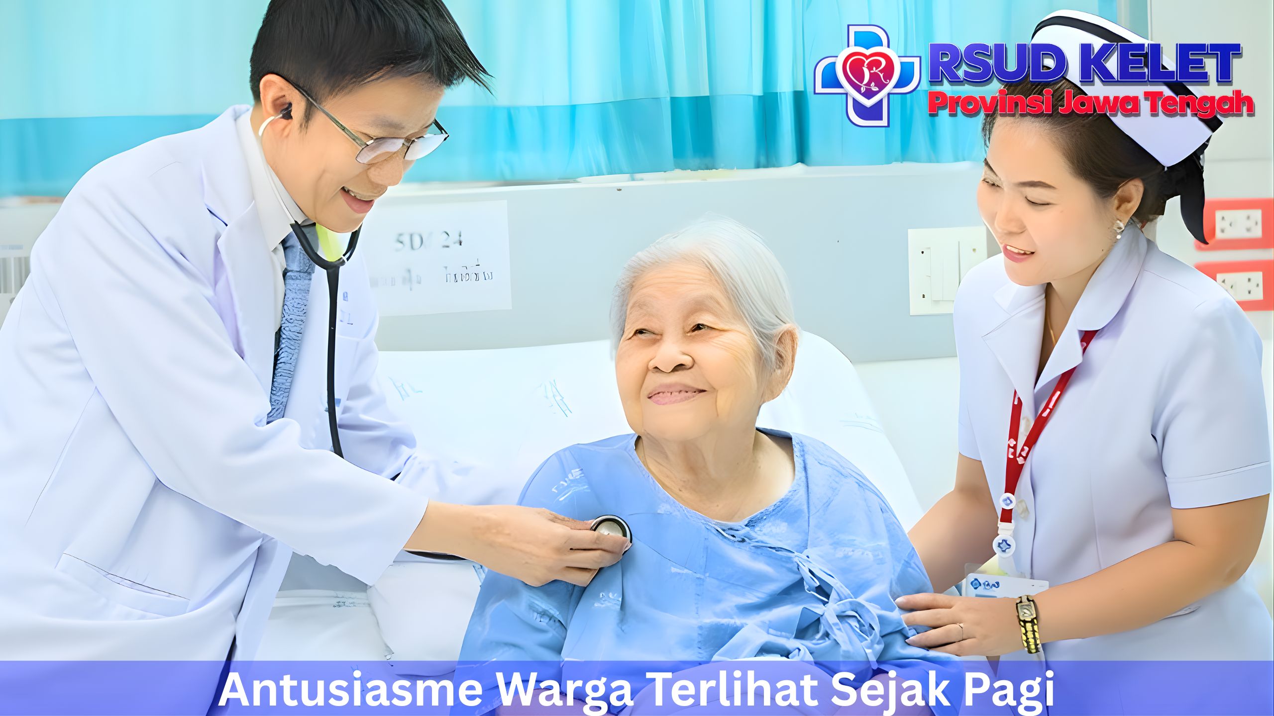 Antusiasme Warga Terlihat Sejak Pagi