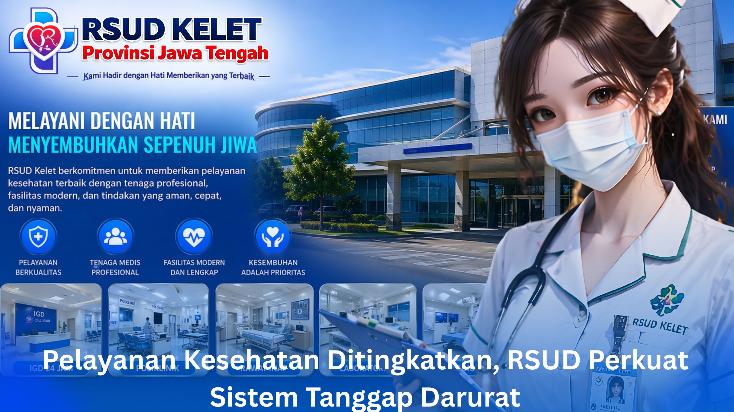 Pelayanan Kesehatan Ditingkatkan, RSUD Perkuat Sistem Tanggap Darurat