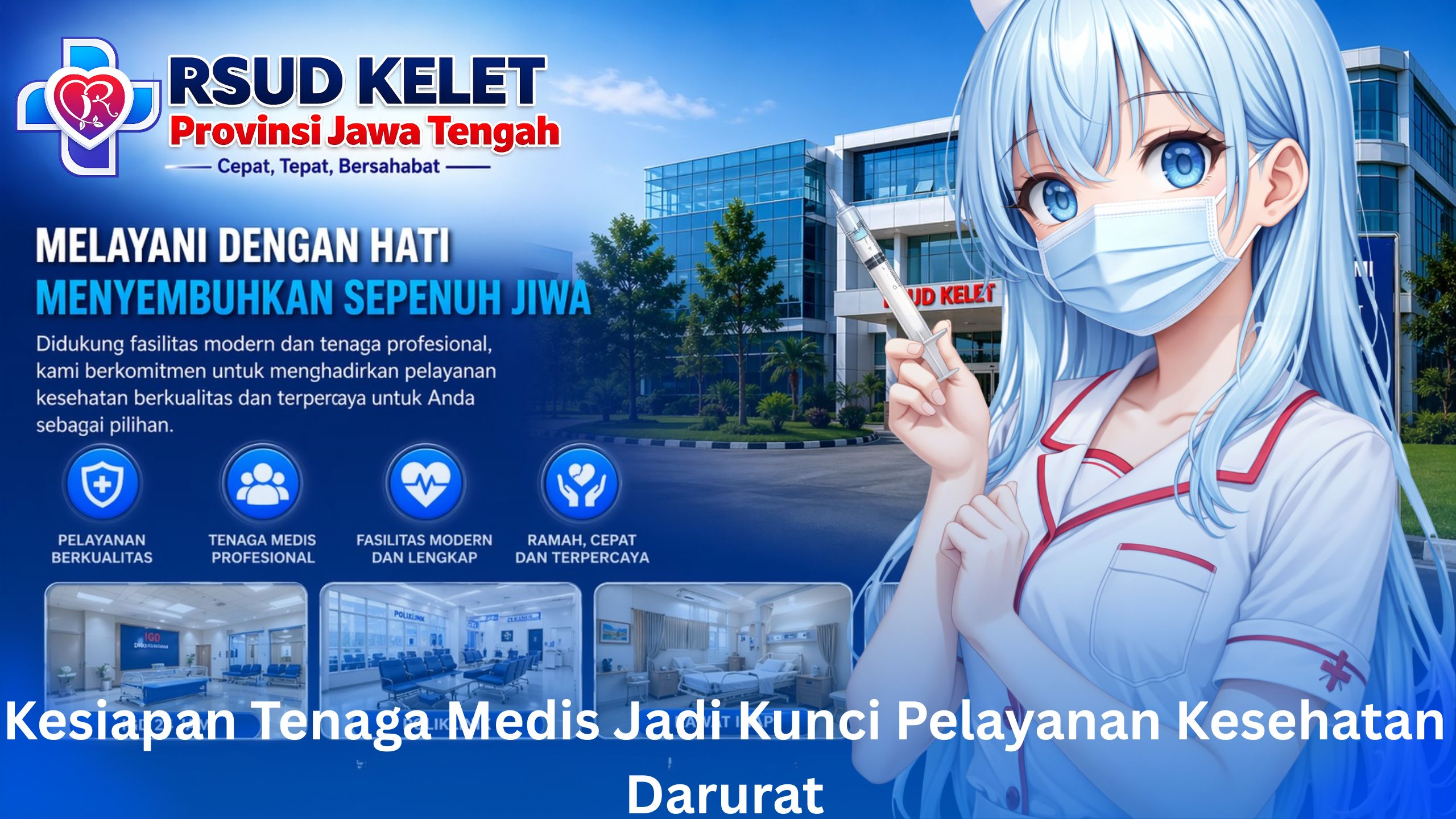 Kesiapan Tenaga Medis Jadi Kunci Pelayanan Kesehatan Darurat