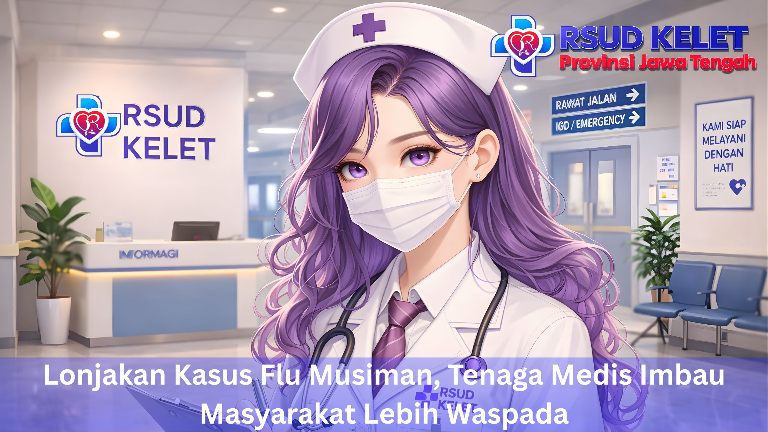 Lonjakan Kasus Flu Musiman, Tenaga Medis Imbau Masyarakat Lebih Waspada