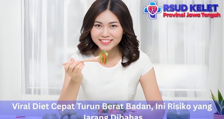 Viral Diet Cepat Turun Berat Badan, Ini Risiko yang Jarang Dibahas